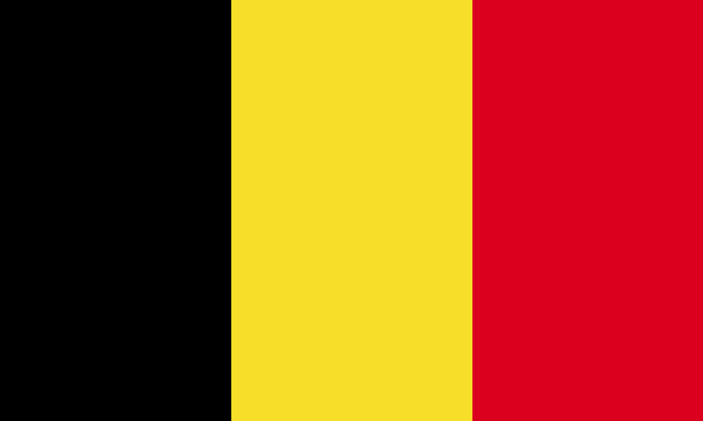 LED Backlit World Flag – Belgium (BEL)