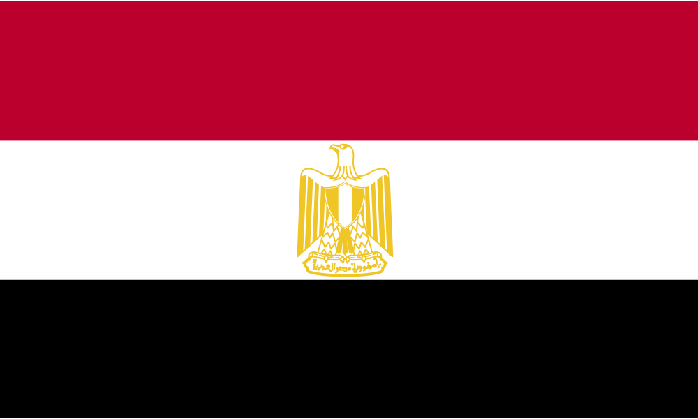 LED Backlit World Flag – Egypt (EGY)