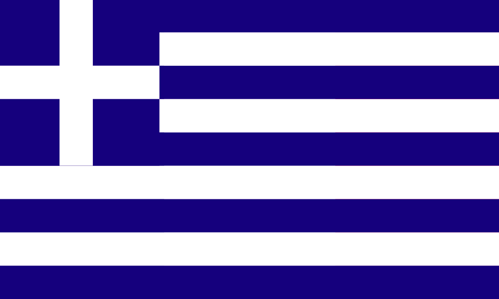 LED Backlit World Flag – Greece (GRC)