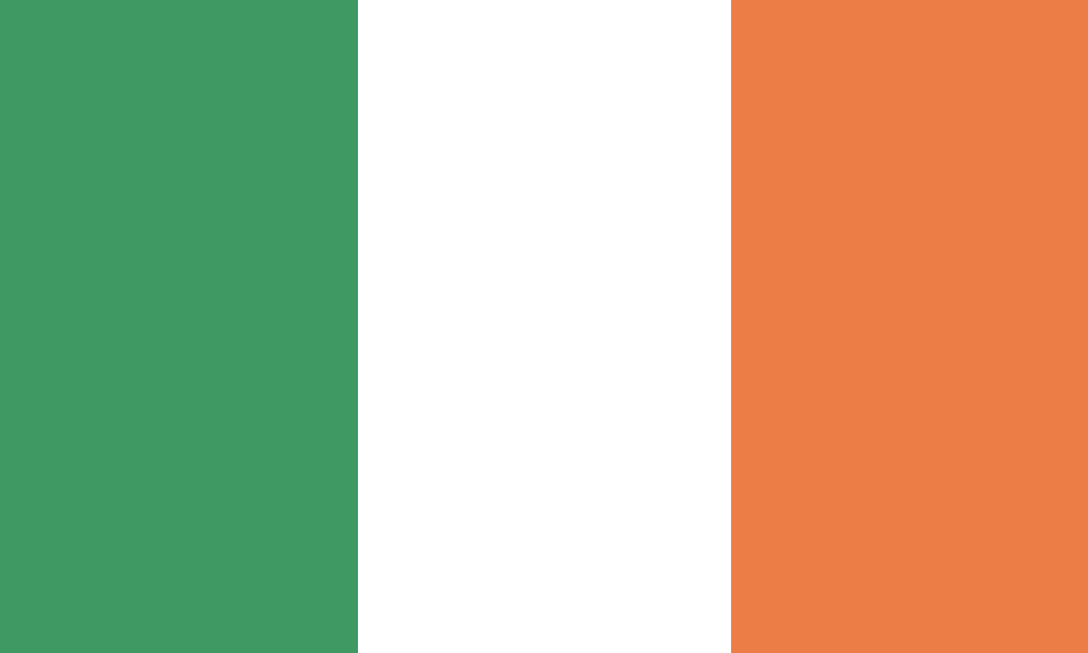 LED Backlit World Flag – Ireland (IRL)