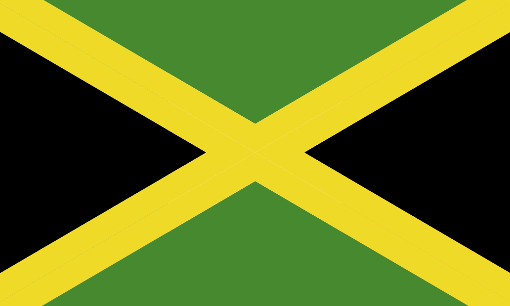 LED Backlit World Flag – Jamaica (JAM)