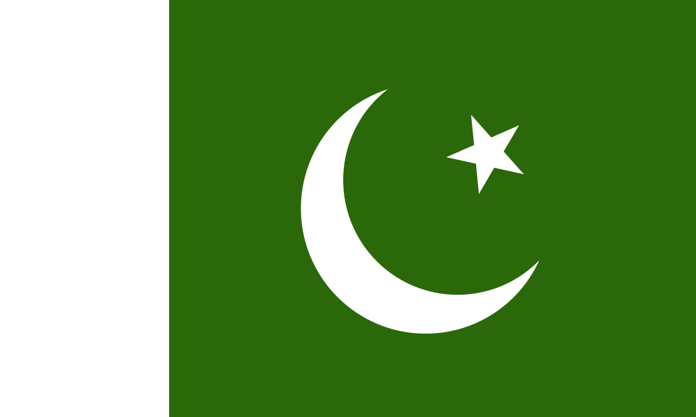 LED Backlit World Flag – Pakistan (PAK)