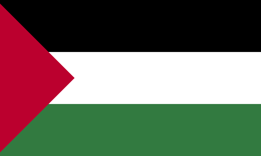 LED Backlit World Flag – Palestine (PSE)