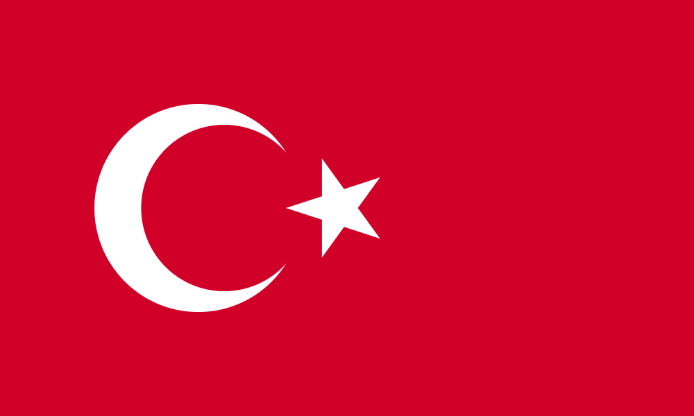 LED Backlit World Flag – Turkey (TUR)